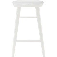 26"" White Solid Wood Counter Stool