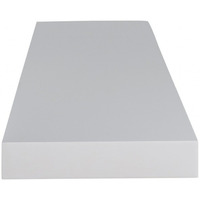 75"" White Wooden Floating Shelf