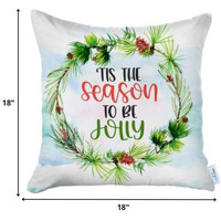 Tis The Season Christmas Throw Pillow