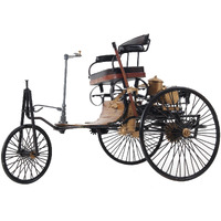 C1886 Three Wheeled Mercedes Benz Motor Car Sculpture