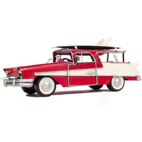 C1957 Red Ford Country Squire Station Wagon Sculpture