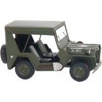C1940 Willys Quad Overland Jeep Sculpture