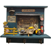 Vintage Harley Garage Key Organizer