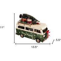 C1960S Volkswagen Christmas Bus Sculpture