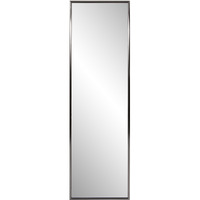 Brushed Titanium Rectangular Full Length Wall Mirror