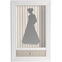 Woman Silhouette Shadowbox Wall Dcor