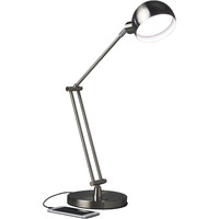 Brushed Nickel Led Adjustable Desk Lamp