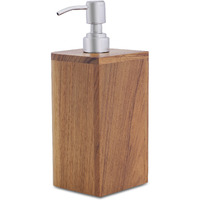 Designer Genuine Teak Soap Dispenser