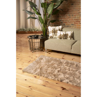 3' X 5' Taupe Non Skid Area Rug