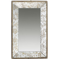 12"" X 20"" Rectangle Vintage Style Wall Mounted Accent Mirror