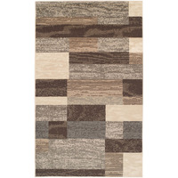 8' X 10' Slate Patchwork Power Loom Stain Resistant Area Rug