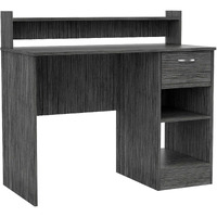Luxin Smoky Oak Computer Desk