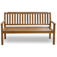 60 Teak Solid Wood Garden Bench