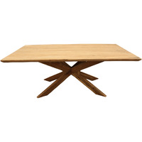 79 Natural Rectangular Solid Wood Dining Table