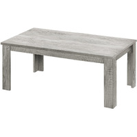 Set Of Three 44 Gray Rectangular Coffee Table