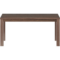 35 Espresso Rectangular Solid Wood Dining Table