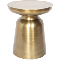 19 Gold Metal Round End Table