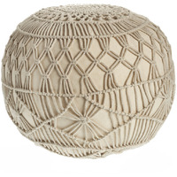 20 Cream 100% Cotton Ottoman