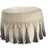 20 Beige 100% Cotton Ottoman