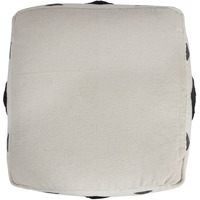 18 White 100% Cotton Ottoman