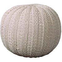 20 Beige 100% Cotton Ottoman