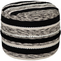 18 White 100% Cotton Ottoman