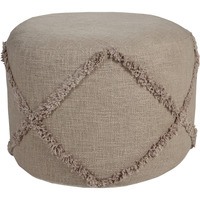18 Brown 100% Cotton Ottoman