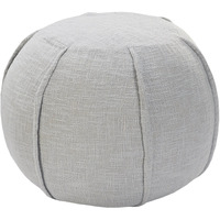 18 Gray 100% Cotton Ottoman