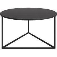 33 Black Steel Round Coffee Table