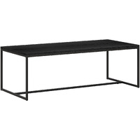 47 Black Modern Rectangular Coffee Table