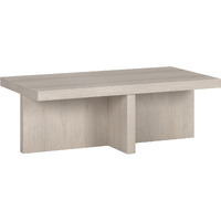 44 Alder White Rectangular Coffee Table