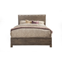 Gray Solid And Manufactured Wood King Bed