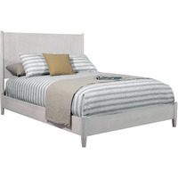 Gray Solid And Manufactured Wood King Bed