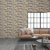 Vidaxl 3D Wall Panels With Multicolor Brick Design 11 Pcs Eps
