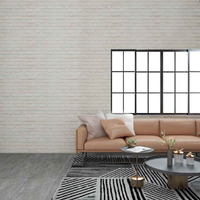 Vidaxl 3D Wall Panels With White Brick Design 11 Pcs Eps