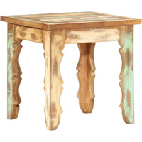 Vidaxl Coffee Table 15.7X15.7X15.7 Solid Reclaimed Wood