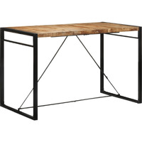 Vidaxl Bar Table 68.9X35.4X43.3 Solid Rough Wood Mango