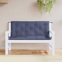 Vidaxl Garden Bench Cushions 2Pcs Navy Blue 47.2X19.7X2.8 Oxford Fabric