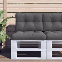 Vidaxl Pallet Cushion Anthracite 23.6X15.7X4.7 Fabric
