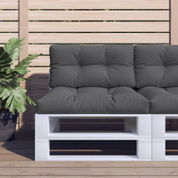 Vidaxl Pallet Cushion Anthracite 31.5X15.7X4.7 Fabric