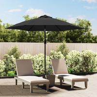 Vidaxl Replacement Fabric For Outdoor Parasol Anthracite 118.1