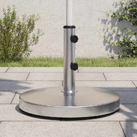 Vidaxl Parasol Base For 1.3/1.5/1.9 Poles 55.1 Lb Round