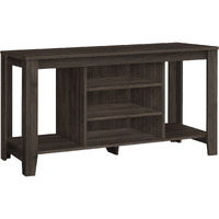 48"" Brown Open Shelving Tv Stand