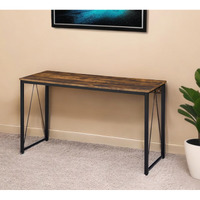 47"" Brown And Black Writing Desk