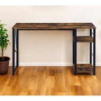 47"" Brown And Black Writing Desk