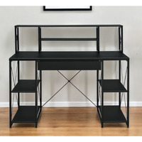 47"" Black Computer Desk