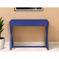 42"" Blue Writing Desk