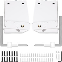 Vevor Murphy Mounting Wall Springs Mechanism Heavy Duty Support Hardware Diy Kit For King Queen Bed (Vertical)  White