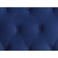 Wallace & Bay Luma Blue King Upholstered Bed