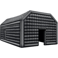 Inflatable Nightclub 26.2 X 19.7 X 13.1 Ft Blow Up Party Tent With Lights